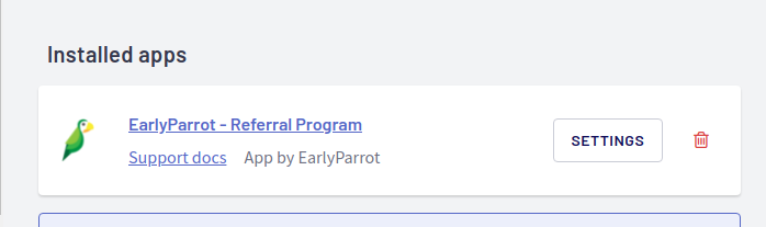 Integrate EarlyParrot with Thinkific