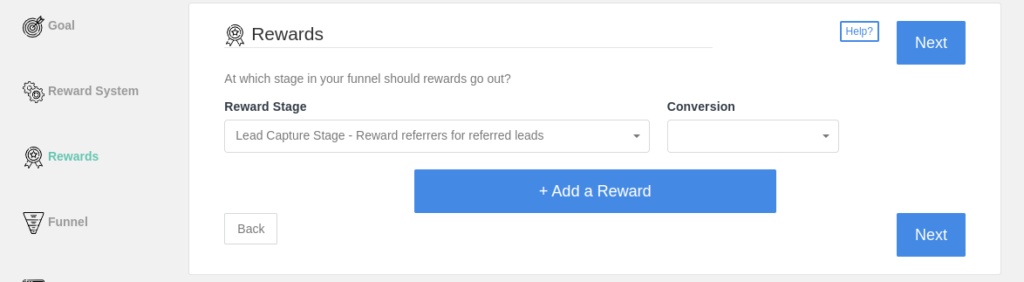 Add Reward Button